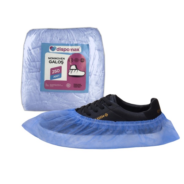 Nonwoven Tela Galoş Mavi 250 Adet