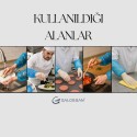 Tek Kullanımlık Naylon Kolluk Mavi 500 Adet
